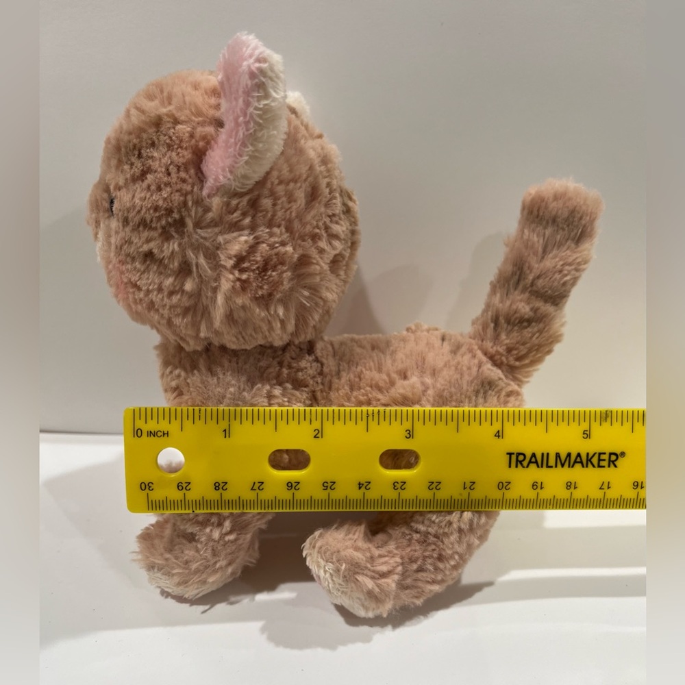 Sunlemon Brown neko Cat Animal Plush 6" Stuffed Toy Doll - Picture 6 of 12